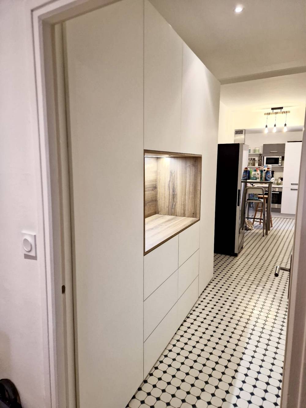Vue d'ensemble meuble sur mesure Côté Design