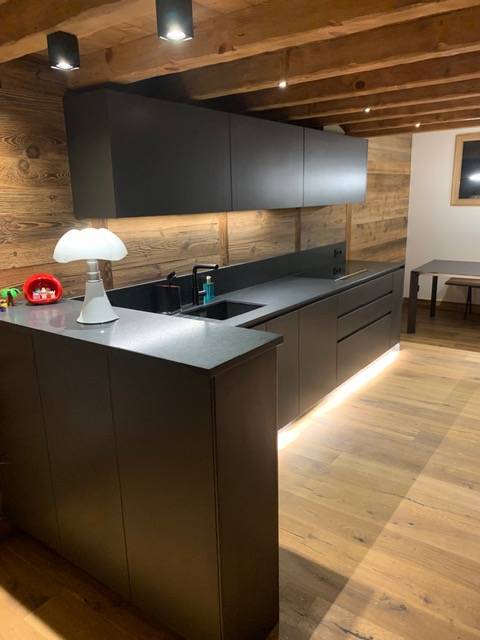 Creation D Une Cuisine Dans Un Chalet Courchevel Cote Design