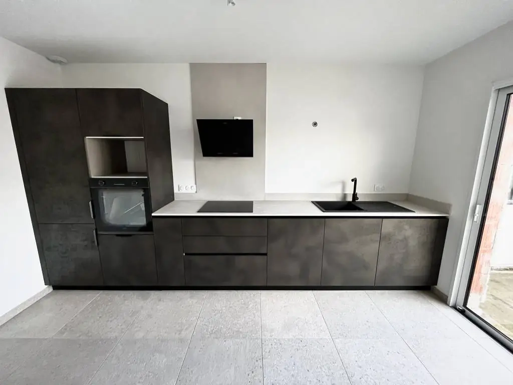 Cuisine sur mesure pour appartement T2 à Genas