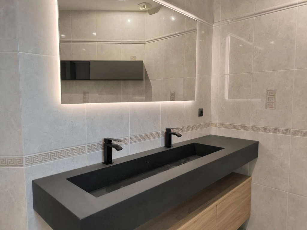 Agencement d'une salle de bain sur mesure à Lyon