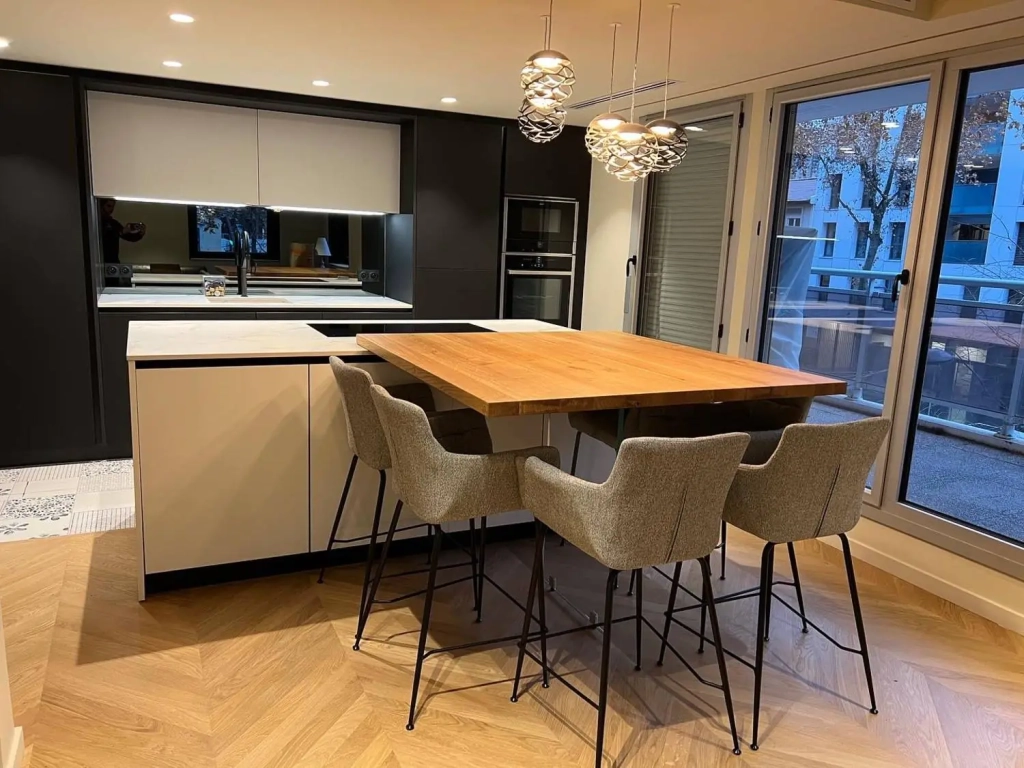 Projet cuisine sur mesure italienne à Lyon