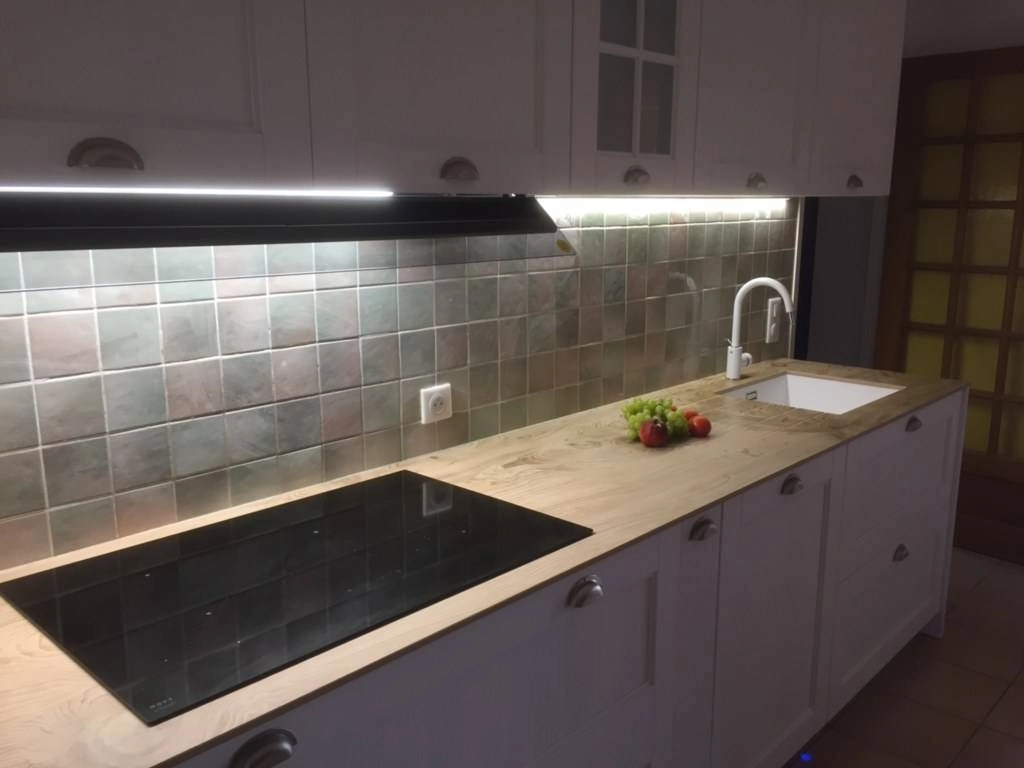 Cuisine sur mesure avec table à induction